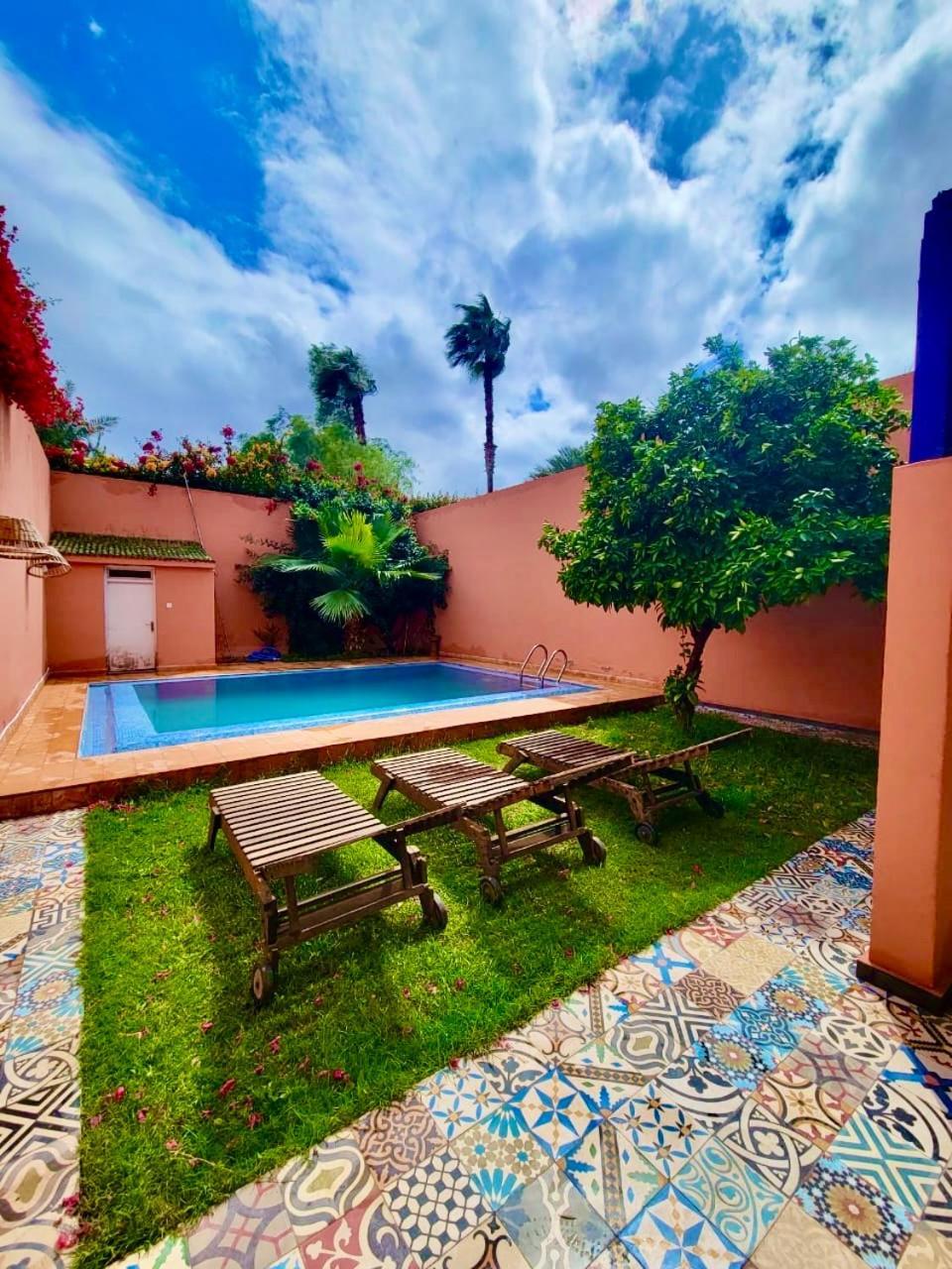 Villa Kalthoum Marrakesch Exterior foto